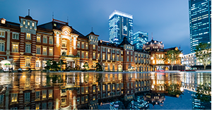 東京駅 （2017年10月撮影）